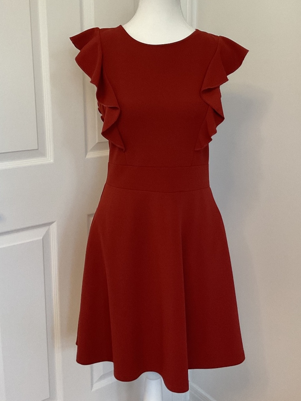 🤩 ihot Women's Ruffle Sleeve Bodycon Cocktail Party Dress - size S